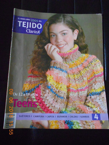 Revista El Gran Libro Del Tejido - 2005 - N° 4 Clarin