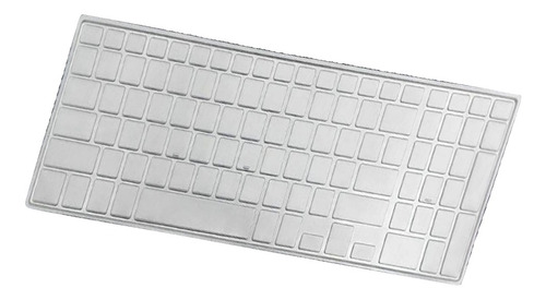 Clear / Tpu Keyboard Cover Skin Protector Para Dell Cr 15.6