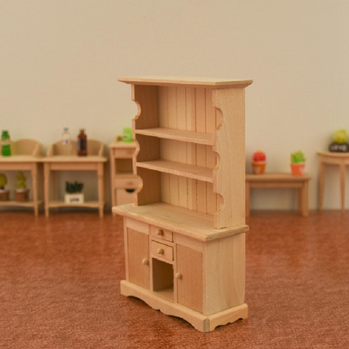 Simulación 1/12 Casa De Muñecas En Miniatura Librería
