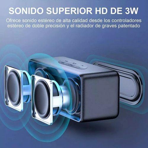 Bocina Bluetooth Portátil Inalambrica Altavoces Recargables