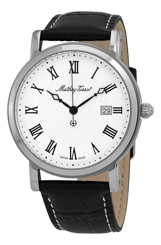 Mathey-tissot City Reloj Para Hombre Con Esfera Blanca Hbabr