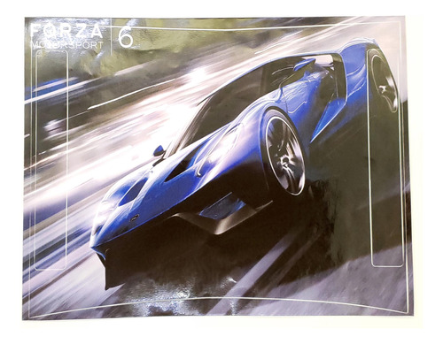 Adesivo Skin Para Xbox 360 Fat Forza Motorsport 6 Microsoft