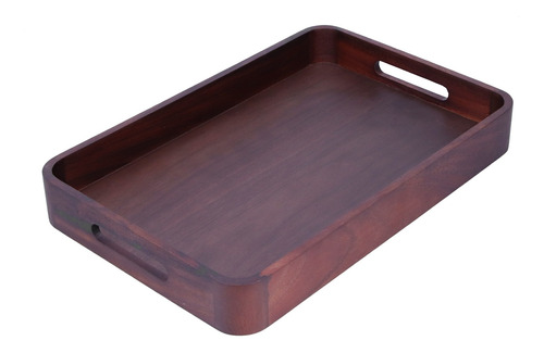 Utensilio De Cocina, Bandeja Rectangular De Nogal, Plato Lla