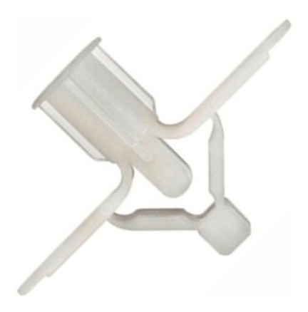 100pcs Bucha Fly 2mm Aba Gesso Drywall + Parafuso 4,2x55mm