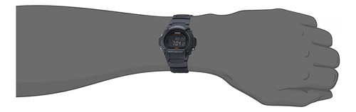 Relógio Casio Quartz Fitness W-219h-8bvcf Em Resina Cinza 50