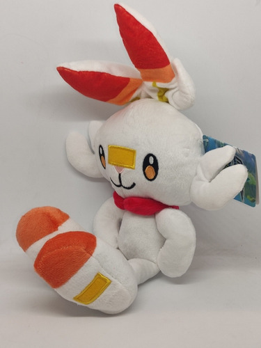 Imagen 3 de 3 de Scorbunny Pokemon Peluche Nuevo