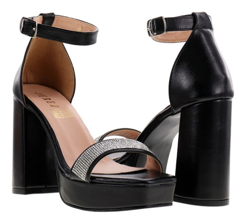 Imagen 1 de 4 de Zapatos Mujer De Tacón Elegantes Brillos Varios Colores