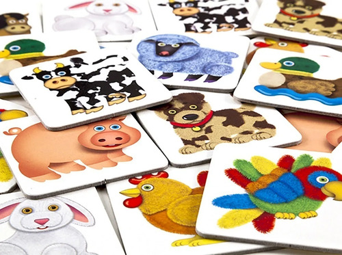 Imagen 3 de 5 de Juego De Mesa Didáctico Memotest De La Granja Ruibal