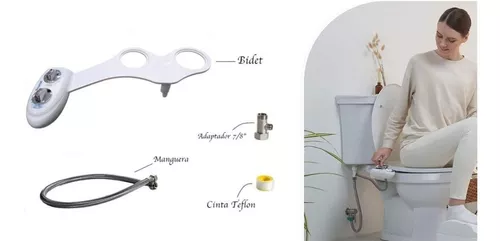 Bidet Para W.c. Inodoro Fácil Instalación Rica Sensación