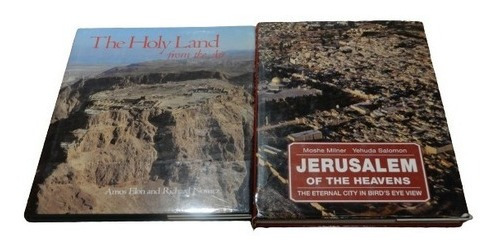 Lote 2 Libros Sobre Israel Y Jerusalem Desde El Aire. I&-.