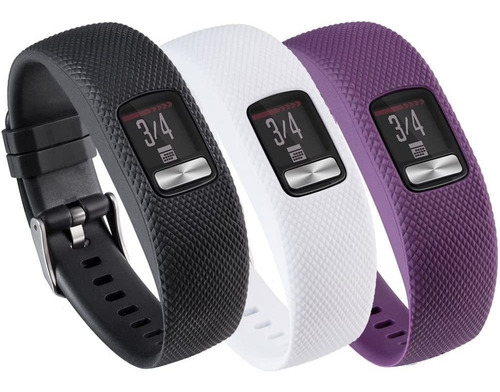 3 Mallas Large Para Reloj Garmin Vivofit 4  - Blwhpu