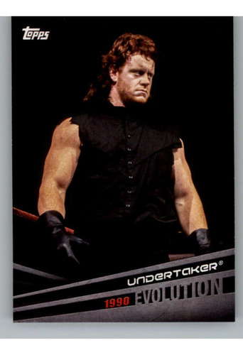 2018 Topps Wwe Wrestling Evolution E-45 Tarjeta Deportiva Un