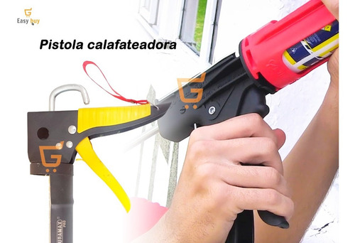 Pistola Calafateadora Pesada Para Sikaflex En Tubo 