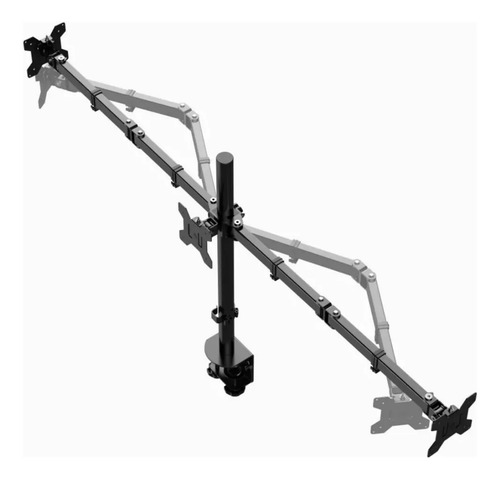 Soporte Triple Monitores Gamer Articulado Universal 13-