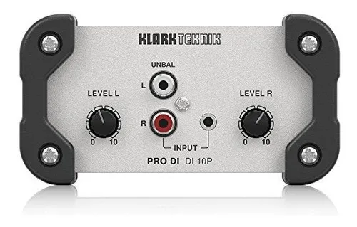 Caja De Sonido Pasiva Klark Tekink Pro Di 10p Con Entrada Es
