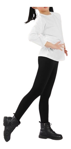 Calza Leggings Algodón A Para Niñas Talla 6-16