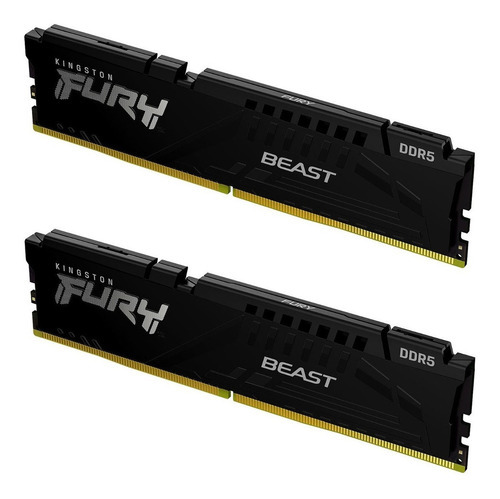 Memoria Ram Ddr5 32gb 5200mhz Kingston Fury Beast 2 X 16 Gb