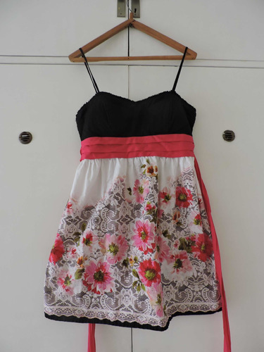 Vestido Solero Mujer Floral Importado Talle 11 Usa (m)