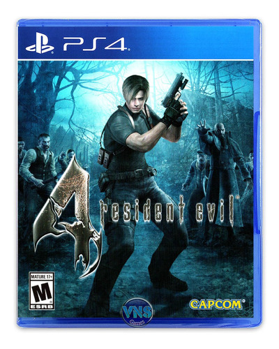 Resident Evil 4 - Ps4 - Playstation 4 - Mídia Física - Novo