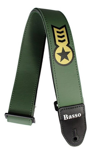 Correa militar para guitarra, guitarra y bajo Sf 127