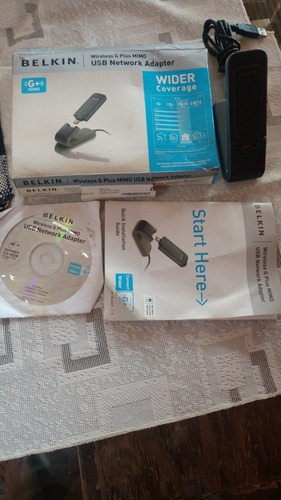 Belkin Wireless Usb Network Adapter Wifi (Usado)