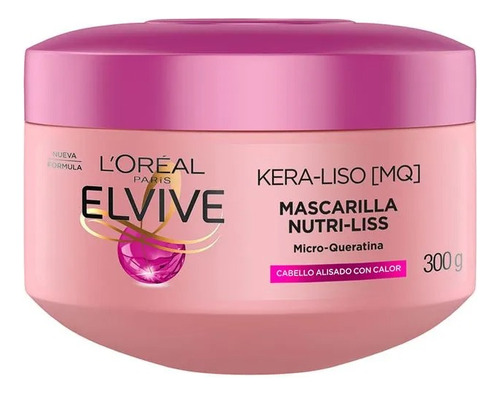 Crema Tratamiento Alisante Loreal Elvive Keraliso 230° Mk