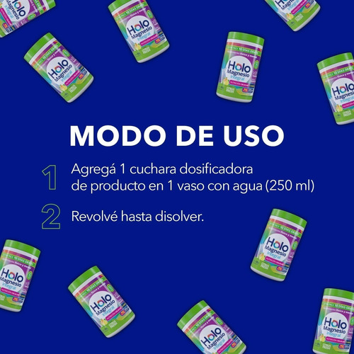 Holomagnesio Integral En Polvo Sabor Citrus X350grs Citrus