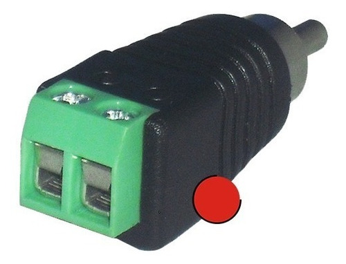 Conector Rca Macho Cctv Audio Video Microfono