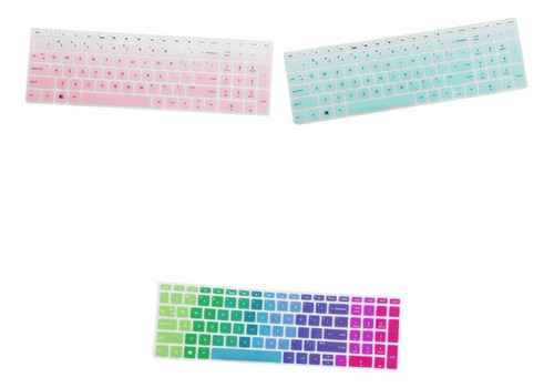 Nohle Funda De Silicona For Teclado De Portátil For Hp 15.6