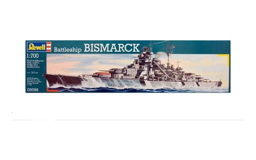 Barco Battleship Bismarck 1/700 Revell