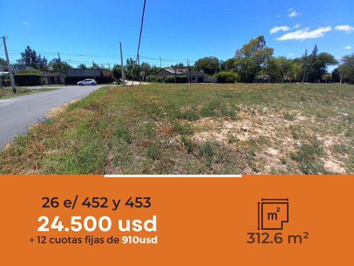 Terreno Venta 11x27 Mts - 312 Mts 2 Totales  - City Bell [financiado]