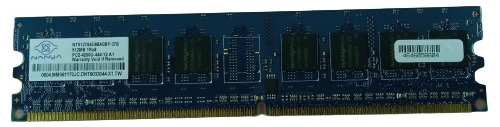 Memoria Ram - Dell F6761 512mb 1x512mb Pc2-4200u 1rx8 Dimm