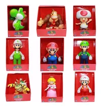 Comprar Muñecos Figuras Juguetes Mario Bros Yoshi Bowser Luigi 23cm