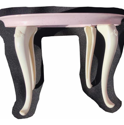 Imagen 2 de 3 de Mesa + Sillas De Muñecas Original Juguetes Maquetas Vidriera