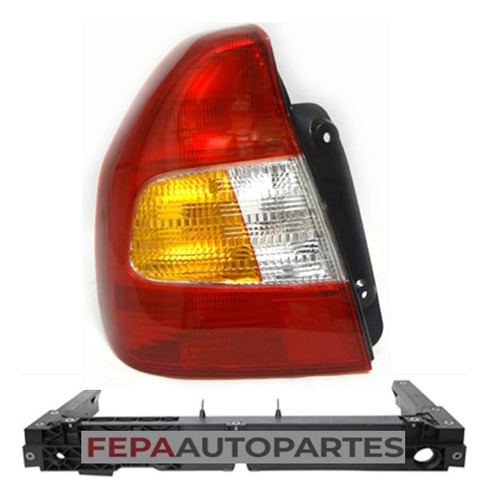 Mica Faro Giro Tra Hyundai Accent 00 / Tricolor Sedan 4 Ptas