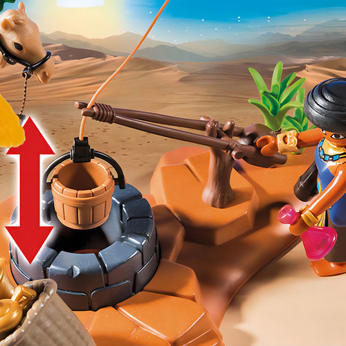Playmobil Egipcios Campamento De Saqueadores De Tumbas 5387 Color Unico