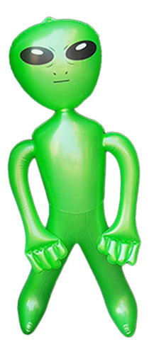 Alien Inflable, Figuras Inflables Globo Alienígena, Verde S