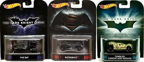 Entretenimiento Retro Ruedas Calientes Batman Batmobile V Su