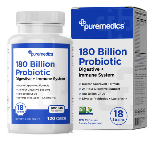 Puremedics Choice Formula Probiotics 180 Mil Millones De Ufc