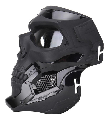 Máscara De Máscara De Cara Completa Con Protección Negro