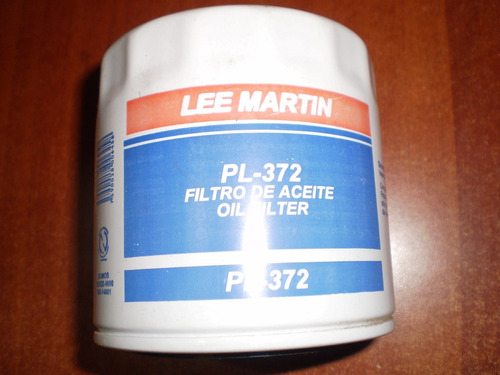 Filtro De Aceite Lee Martin Pl-372 Tripton, F150 Rosca 22mm