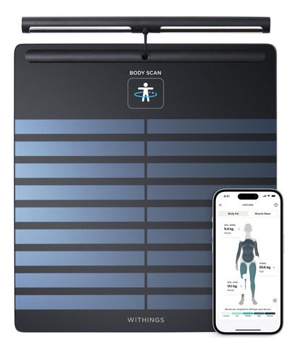 Smart Scale Withings Body Scan Com Análise De Composição Cor