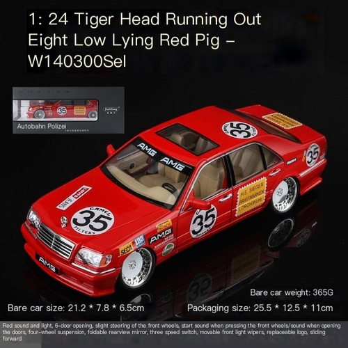 Modelo De Coche De Simulación De Coche Deportivo 1:24