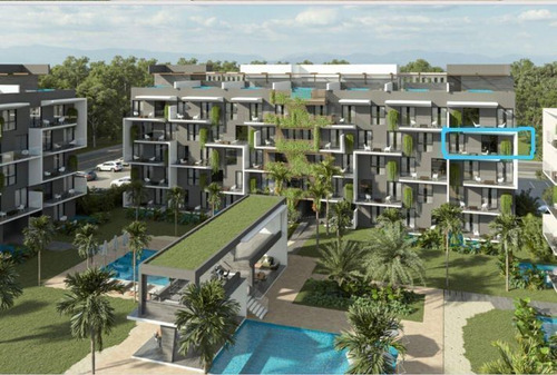 Apartamento En Venta En Punta Cana, 2 Habitaciones, Cerca De