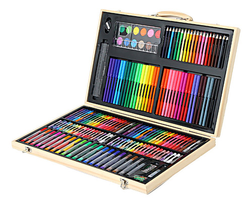 Juego De Pintura Y Colores De 180 Pzs Para Niños Regalo