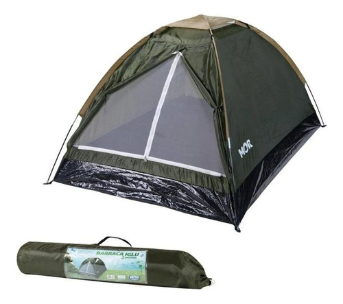 Barraca Camping Iglu 2 Pessoas Verde - Mor