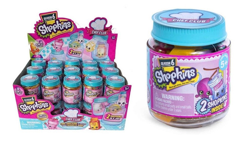 Shopkins S6. Chef Club. Pack De Dos Personajes Sorpresa.