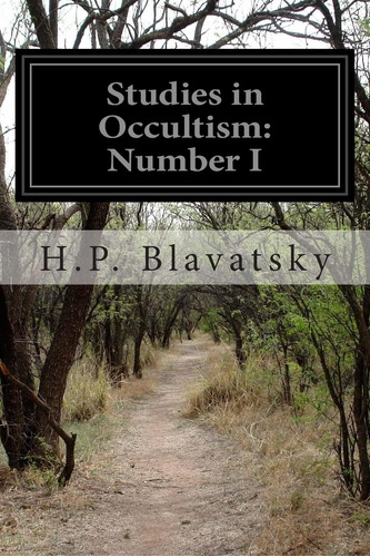 Libro Estudios De Ocultismo: Número I-hp Blavatsky-inglés