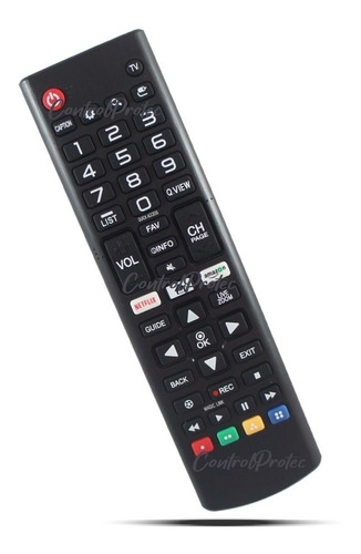 Control Remoto Para Smart Tv LG Netflix Akb75095315 Lj600b D