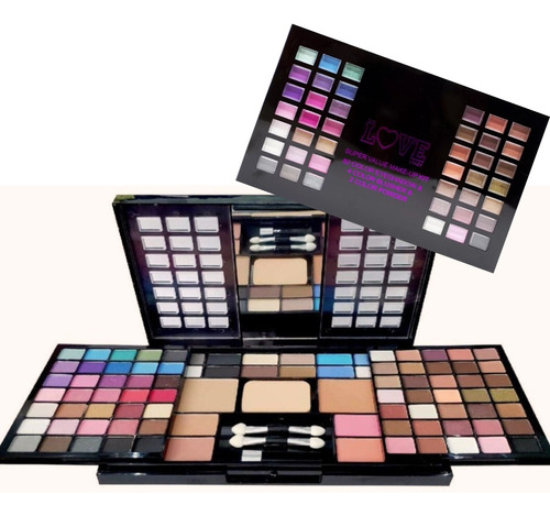 Set De Maquillaje Completo Mujer Kit Oferta Paleta Sombra